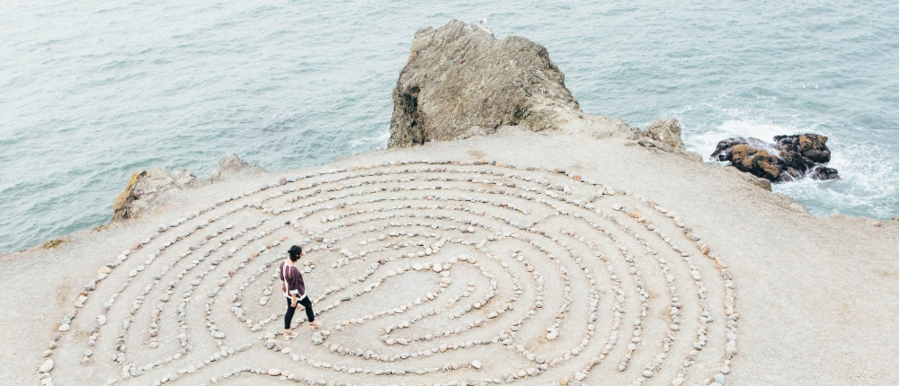 Labyrinth on San Francisco Corporate Retreat
