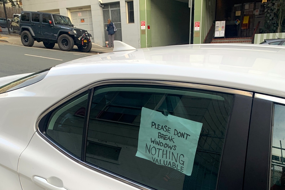 Car Robbery San Francisco