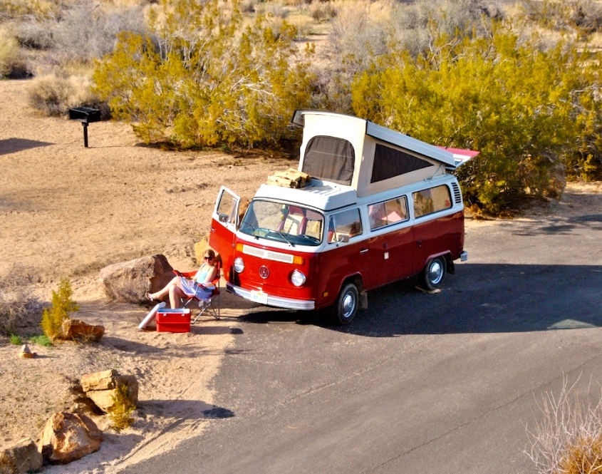 California Camping in VW