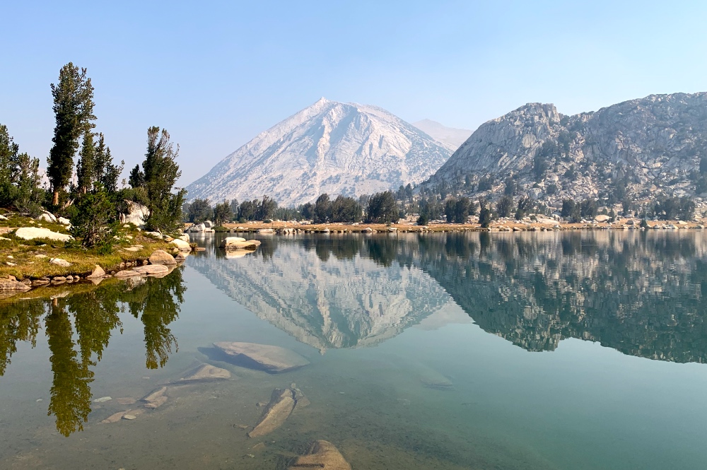 Yosemite High Country Reflective Lake