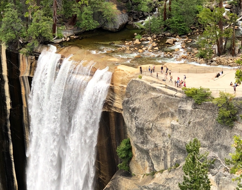Vernal Fall on Yosemite Offsite from San Francisco