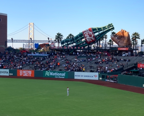 Oracle Park Outfield